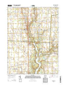 Waldo Ohio Historical topographic map, 1:24000 scale, 7.5 X 7.5 Minute, Year 2013