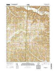 Walhonding Ohio Historical topographic map, 1:24000 scale, 7.5 X 7.5 Minute, Year 2013