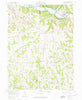 Walhonding Ohio Historical topographic map, 1:24000 scale, 7.5 X 7.5 Minute, Year 1961
