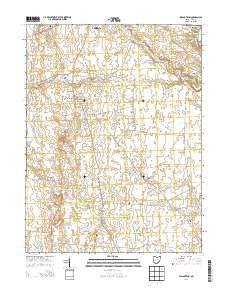 Walnut Run Ohio Historical topographic map, 1:24000 scale, 7.5 X 7.5 Minute, Year 2013