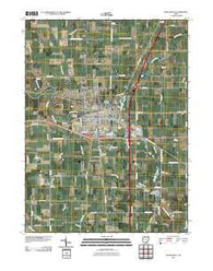 Wapakoneta Ohio Historical topographic map, 1:24000 scale, 7.5 X 7.5 Minute, Year 2010