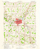 Wapakoneta Ohio Historical topographic map, 1:24000 scale, 7.5 X 7.5 Minute, Year 1961