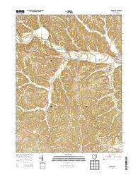 Warsaw Ohio Historical topographic map, 1:24000 scale, 7.5 X 7.5 Minute, Year 2013