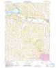 Warsaw Ohio Historical topographic map, 1:24000 scale, 7.5 X 7.5 Minute, Year 1962