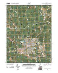 Washington Court House Ohio Historical topographic map, 1:24000 scale, 7.5 X 7.5 Minute, Year 2010