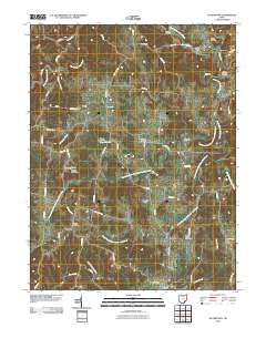 Watertown Ohio Historical topographic map, 1:24000 scale, 7.5 X 7.5 Minute, Year 2010