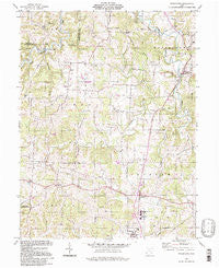 Watertown Ohio Historical topographic map, 1:24000 scale, 7.5 X 7.5 Minute, Year 1994