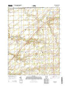 Watson Ohio Historical topographic map, 1:24000 scale, 7.5 X 7.5 Minute, Year 2013