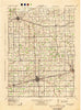 Wauseon Ohio Historical topographic map, 1:62500 scale, 15 X 15 Minute, Year 1943