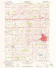 Wauseon Ohio Historical topographic map, 1:24000 scale, 7.5 X 7.5 Minute, Year 1960