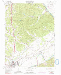 Waverly North Ohio Historical topographic map, 1:24000 scale, 7.5 X 7.5 Minute, Year 1961