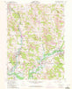 Waynesburg Ohio Historical topographic map, 1:24000 scale, 7.5 X 7.5 Minute, Year 1961