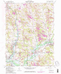 Waynesburg Ohio Historical topographic map, 1:24000 scale, 7.5 X 7.5 Minute, Year 1961
