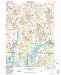 Waynesburg Ohio Historical topographic map, 1:24000 scale, 7.5 X 7.5 Minute, Year 1994