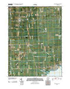 Waynesfield Ohio Historical topographic map, 1:24000 scale, 7.5 X 7.5 Minute, Year 2010