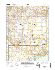 Waynesfield Ohio Historical topographic map, 1:24000 scale, 7.5 X 7.5 Minute, Year 2013
