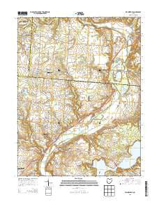 Waynesville Ohio Historical topographic map, 1:24000 scale, 7.5 X 7.5 Minute, Year 2013
