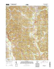 Wellston Ohio Historical topographic map, 1:24000 scale, 7.5 X 7.5 Minute, Year 2013