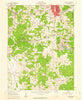 Wellston Ohio Historical topographic map, 1:24000 scale, 7.5 X 7.5 Minute, Year 1961