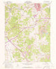 Wellston Ohio Historical topographic map, 1:24000 scale, 7.5 X 7.5 Minute, Year 1961