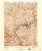 Wellsville Ohio Historical topographic map, 1:62500 scale, 15 X 15 Minute, Year 1937