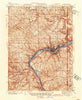 Wellsville Ohio Historical topographic map, 1:62500 scale, 15 X 15 Minute, Year 1944