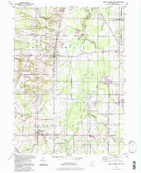 West Farmington Ohio Historical topographic map, 1:24000 scale, 7.5 X 7.5 Minute, Year 1994