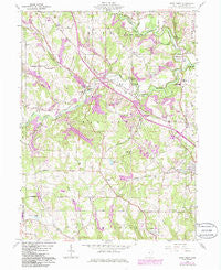 West Point Ohio Historical topographic map, 1:24000 scale, 7.5 X 7.5 Minute, Year 1960