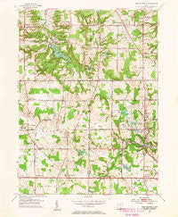 West Richfield Ohio Historical topographic map, 1:24000 scale, 7.5 X 7.5 Minute, Year 1953