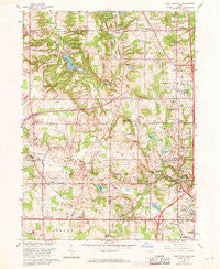 West Richfield Ohio Historical topographic map, 1:24000 scale, 7.5 X 7.5 Minute, Year 1963