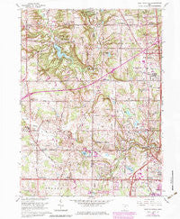 West Richfield Ohio Historical topographic map, 1:24000 scale, 7.5 X 7.5 Minute, Year 1963