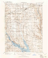 West Salem Ohio Historical topographic map, 1:62500 scale, 15 X 15 Minute, Year 1906