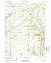 West Salem Ohio Historical topographic map, 1:24000 scale, 7.5 X 7.5 Minute, Year 1961
