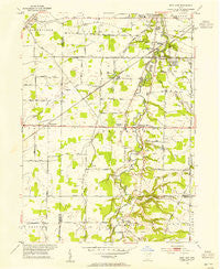 West View Ohio Historical topographic map, 1:24000 scale, 7.5 X 7.5 Minute, Year 1953