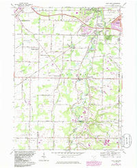 West View Ohio Historical topographic map, 1:24000 scale, 7.5 X 7.5 Minute, Year 1963