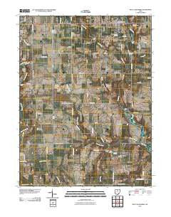 West Alexandria Ohio Historical topographic map, 1:24000 scale, 7.5 X 7.5 Minute, Year 2010