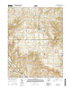 West Elkton Ohio Current topographic map, 1:24000 scale, 7.5 X 7.5 Minute, Year 2016