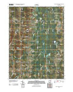 West Farmington Ohio Historical topographic map, 1:24000 scale, 7.5 X 7.5 Minute, Year 2010