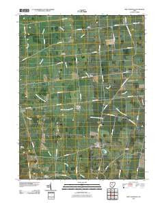 West Mansfield Ohio Historical topographic map, 1:24000 scale, 7.5 X 7.5 Minute, Year 2010