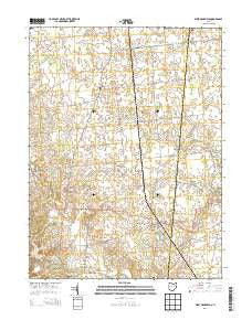 West Mansfield Ohio Historical topographic map, 1:24000 scale, 7.5 X 7.5 Minute, Year 2013