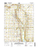 West Milton Ohio Current topographic map, 1:24000 scale, 7.5 X 7.5 Minute, Year 2016