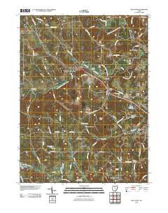 West Point Ohio Historical topographic map, 1:24000 scale, 7.5 X 7.5 Minute, Year 2010