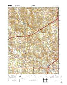 West Richfield Ohio Historical topographic map, 1:24000 scale, 7.5 X 7.5 Minute, Year 2013
