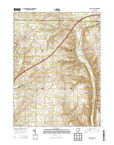 West Salem Ohio Historical topographic map, 1:24000 scale, 7.5 X 7.5 Minute, Year 2013