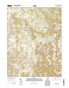 West Union Ohio Historical topographic map, 1:24000 scale, 7.5 X 7.5 Minute, Year 2013