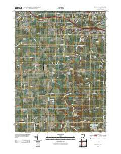 West View Ohio Historical topographic map, 1:24000 scale, 7.5 X 7.5 Minute, Year 2010