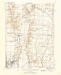 Westerville Ohio Historical topographic map, 1:62500 scale, 15 X 15 Minute, Year 1902