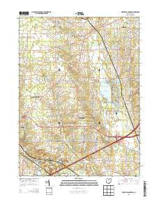 Westfield Center Ohio Historical topographic map, 1:24000 scale, 7.5 X 7.5 Minute, Year 2013