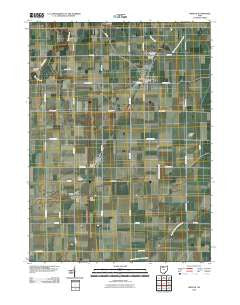 Weston Ohio Historical topographic map, 1:24000 scale, 7.5 X 7.5 Minute, Year 2010