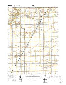 Weston Ohio Historical topographic map, 1:24000 scale, 7.5 X 7.5 Minute, Year 2013